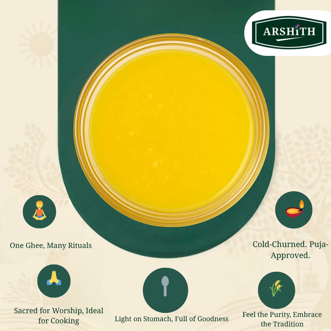 Pure Cow Ghee (Premium Quality)