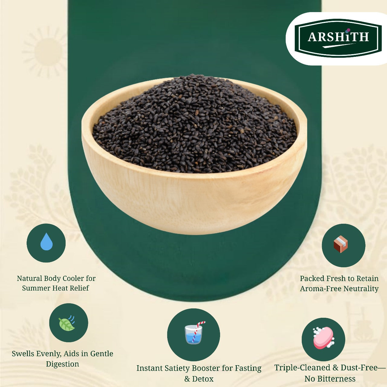 Sabja Seeds (Premium Quality)
