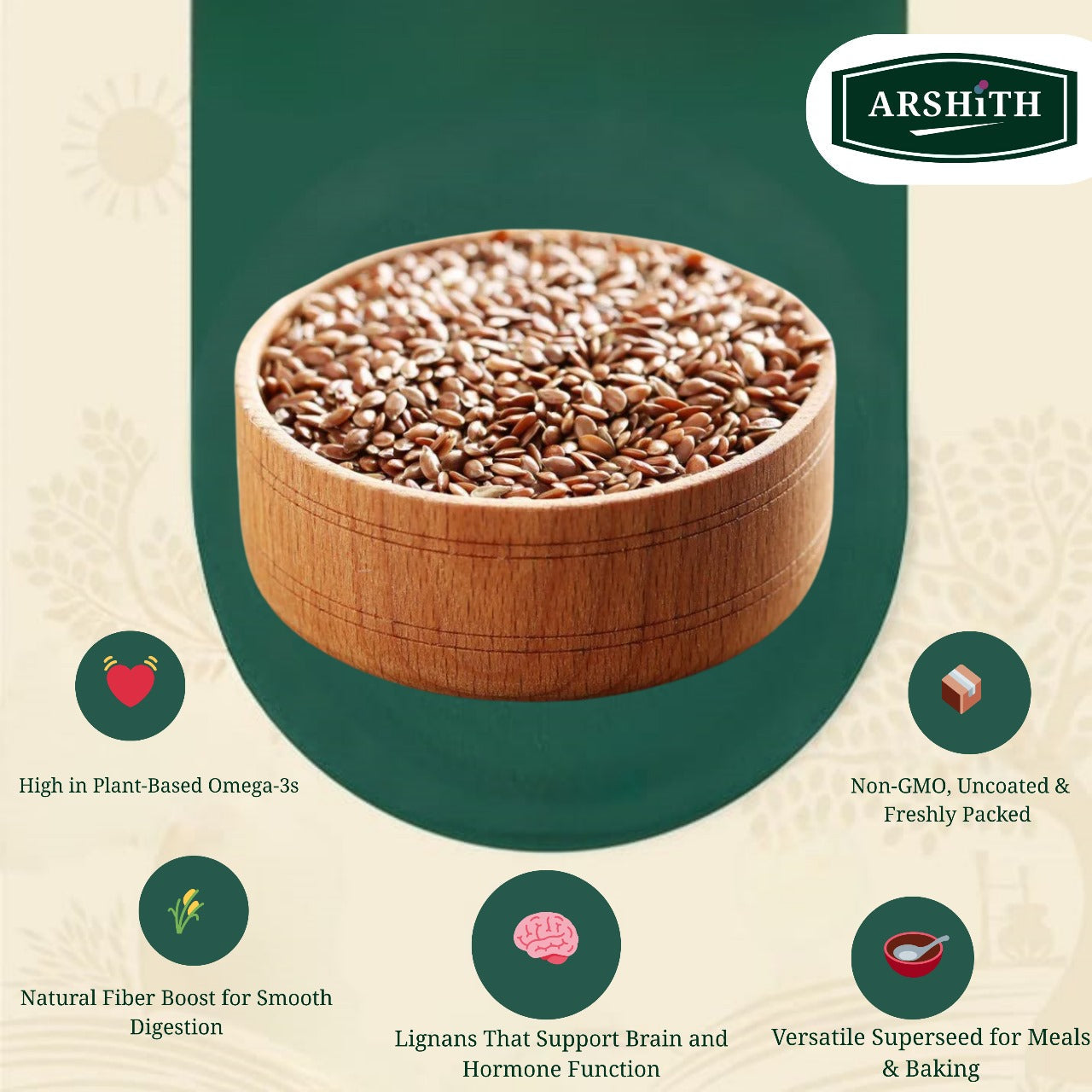 Flax Seeds (Premium Quality)