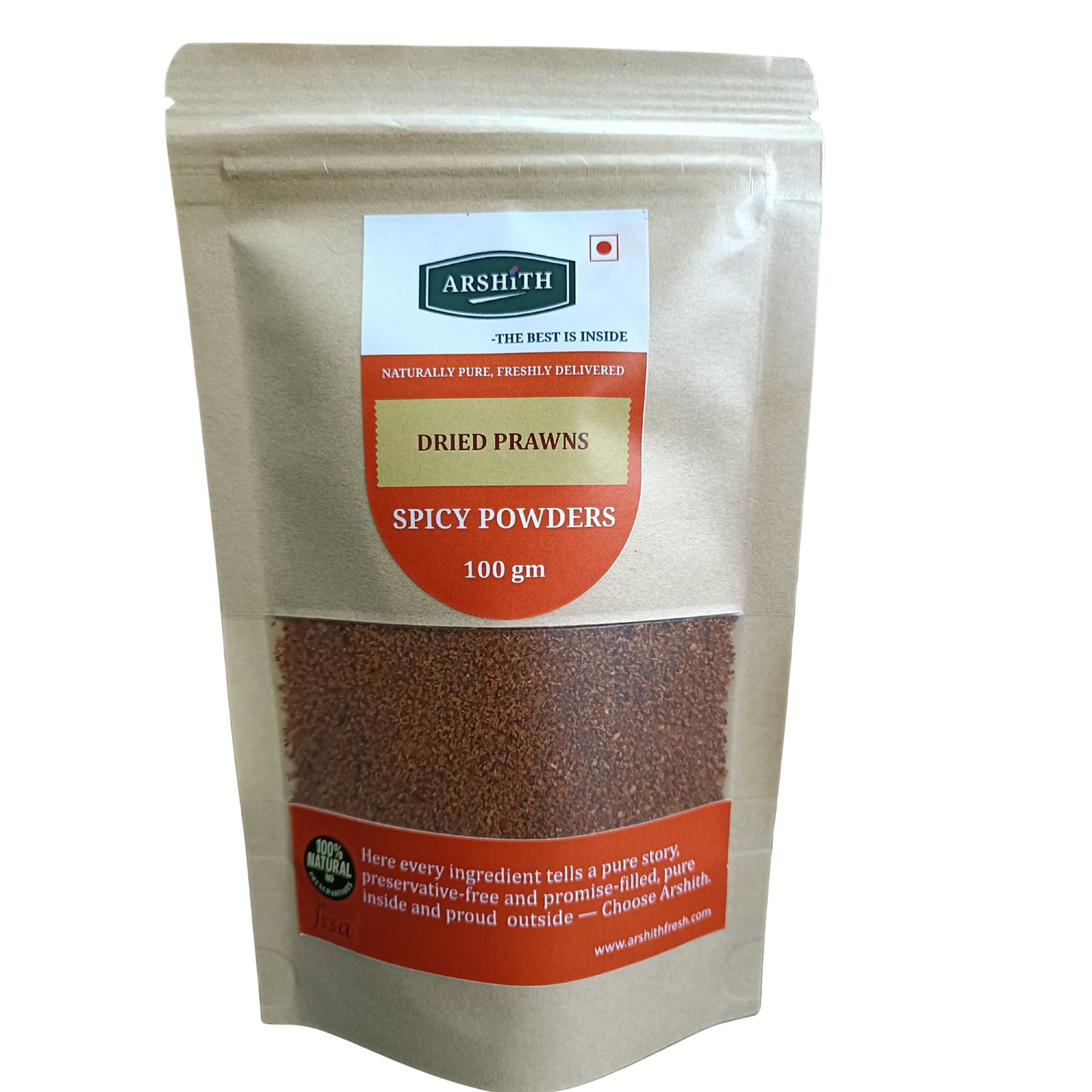 Dried Prawns Spicy-powder (Premium Quality)
