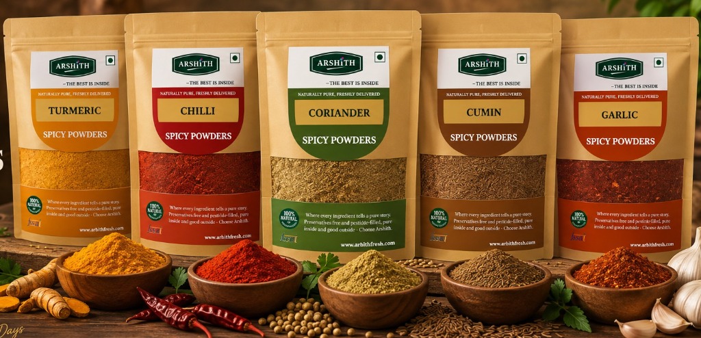 Aromatic Spices Lineup