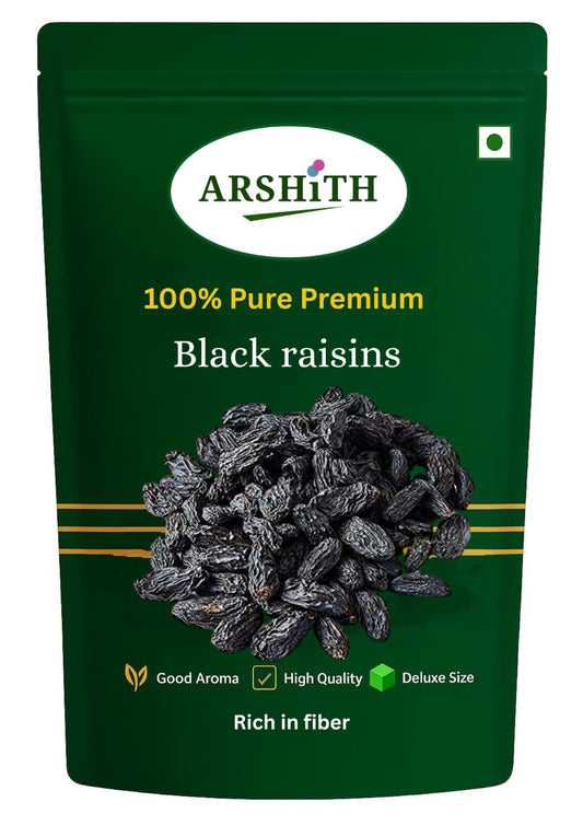 Raisins Black (Black Kismis)  (Premium Quality)