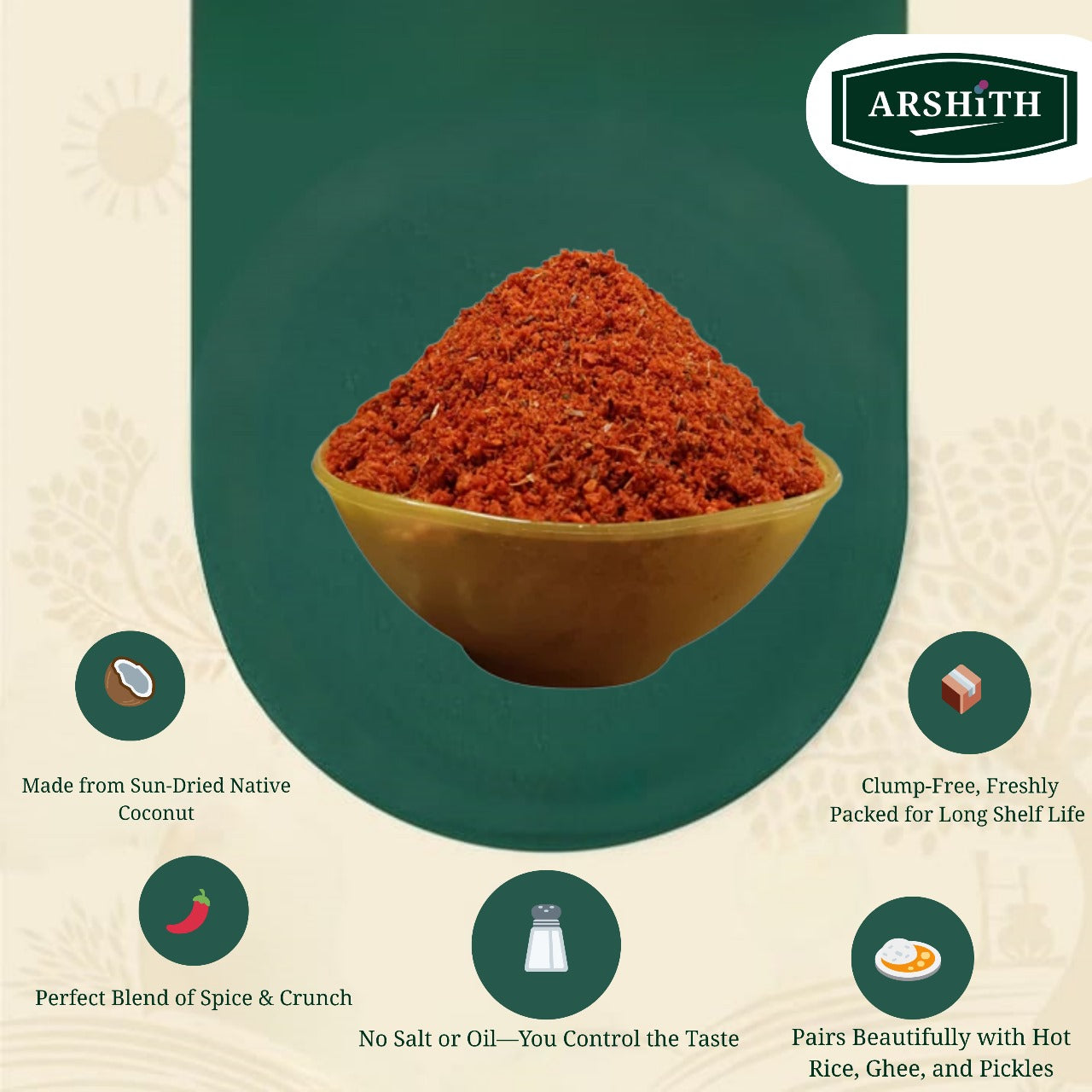 Kobbari Karam Podi  (Premium Quality)