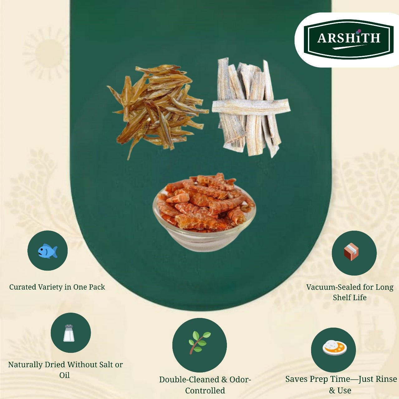 Dry Fish-combo  (Premium Quality)