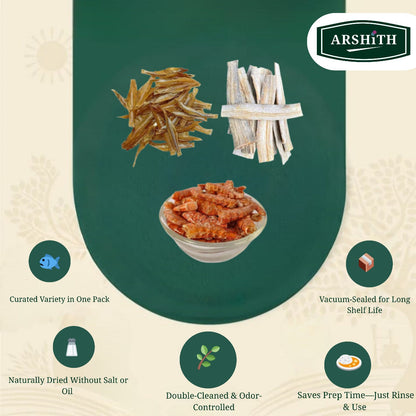 Dry Fish-combo  (Premium Quality)
