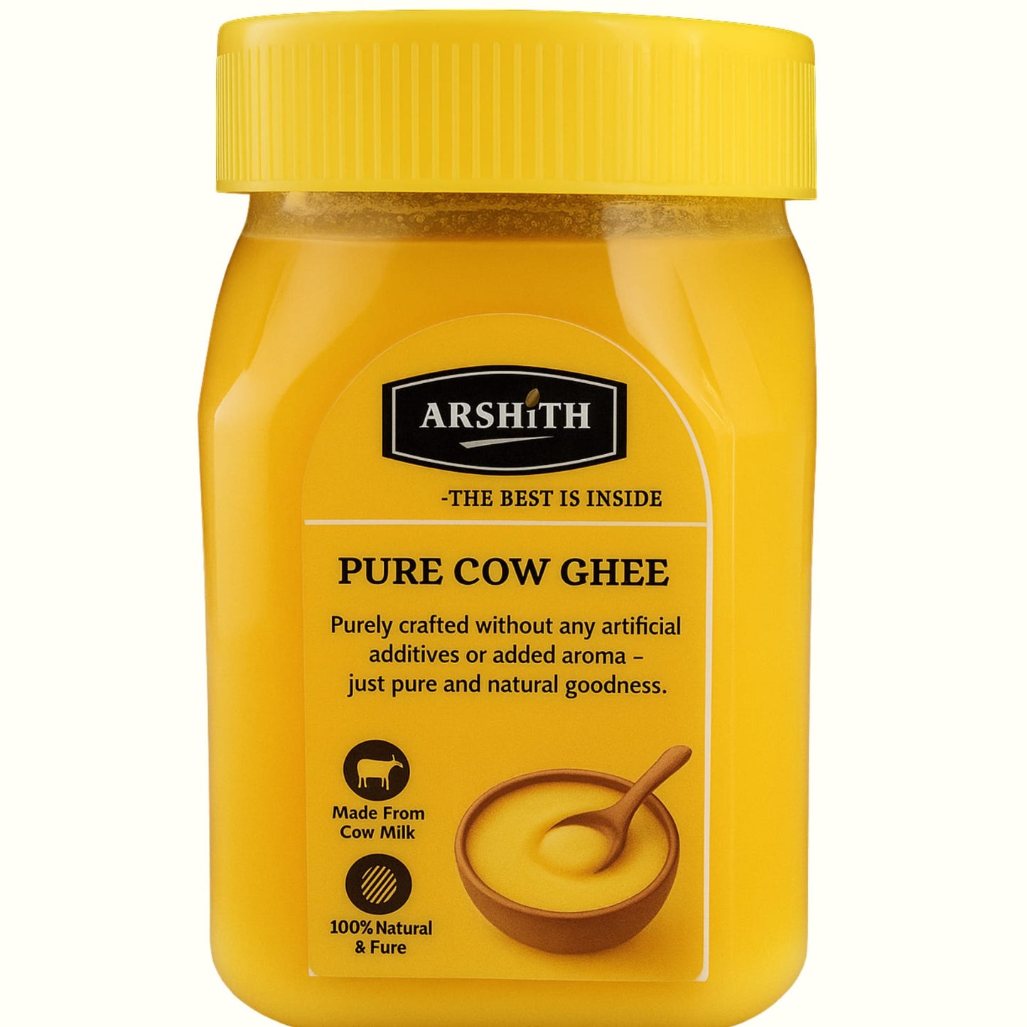 Pure Cow Ghee (Premium Quality)